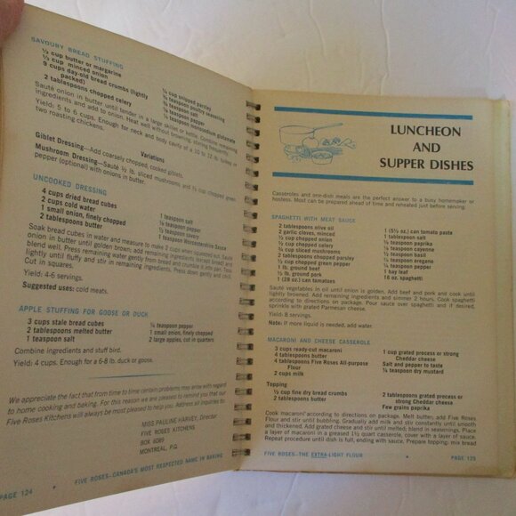 Vintage Five Roses " A Guide to Good Cooking 21st Edition -Good Condition - Picture 4 of 7